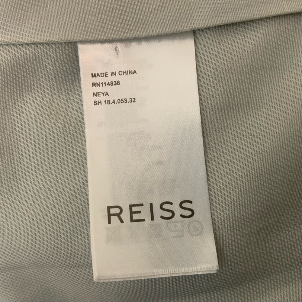 Reiss light gray one button jacket - Picture 12 of 14